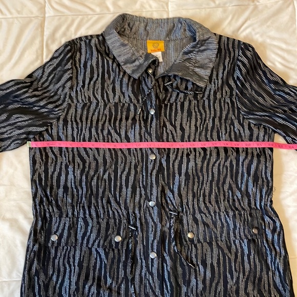 Zebra Print 🦓 Lightweight Jacket, Ruby Rd. - Picture 5 of 7